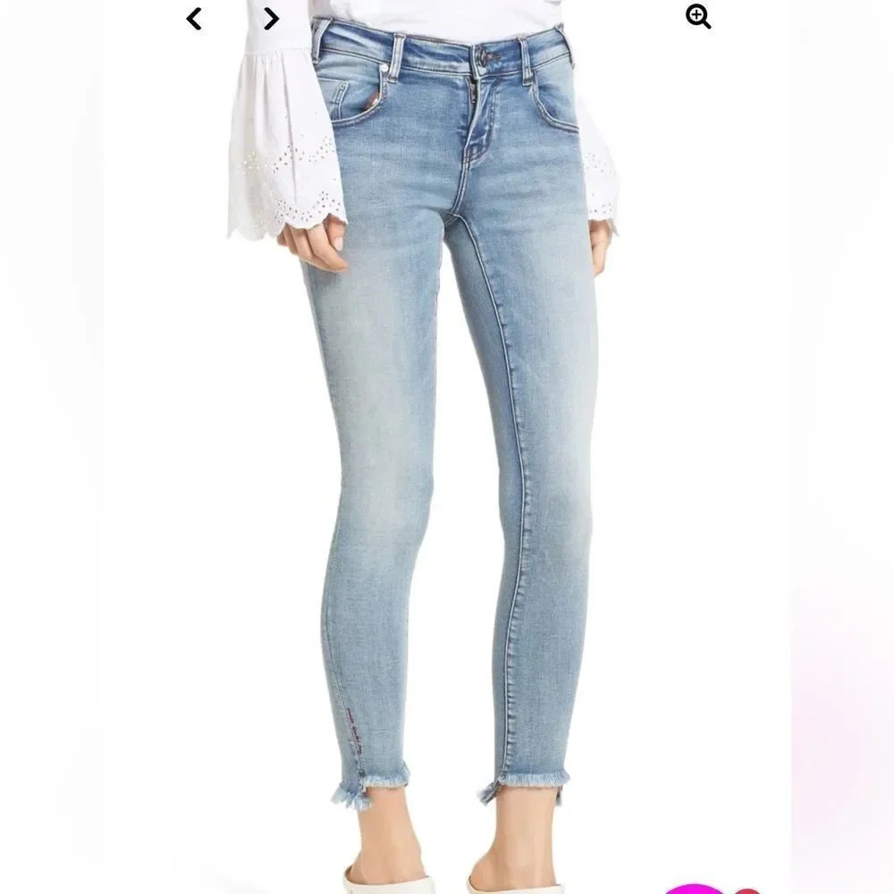 ONE X ONETEASPOON FREEBIRDS II Low Waist Skinny Demin Stretch Fitted Leg size26